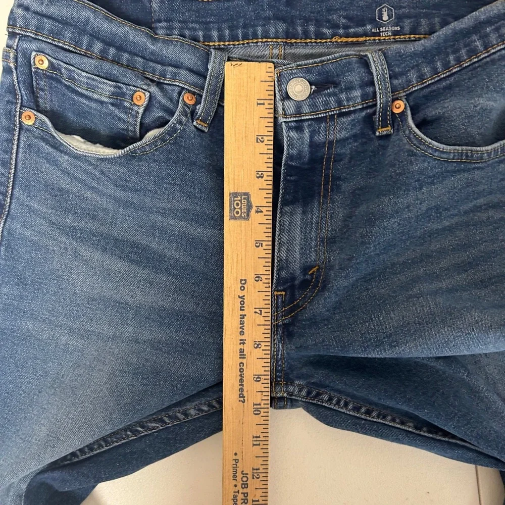 Levi's 511 Slim Fit Jeans Mens 32x29 Blue All Seasons Tech 04511-4867